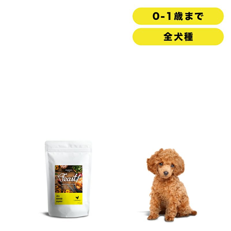 INUMESHI　フィースト　子犬用　全犬種用　1kg
