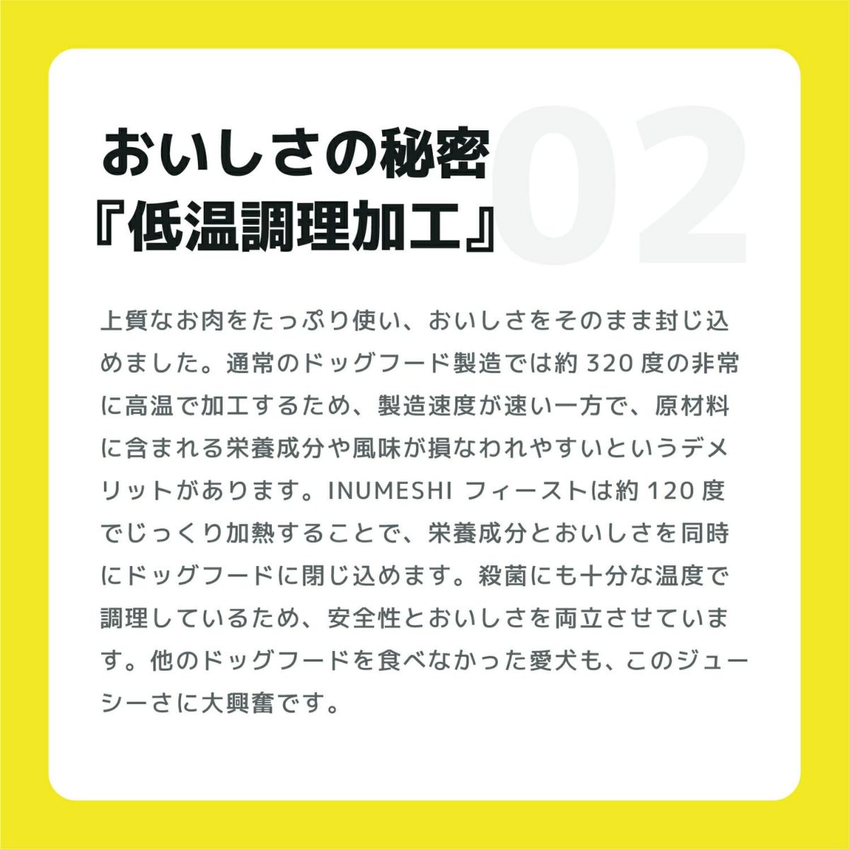 INUMESHI　フィースト　子犬用　全犬種用　1kg