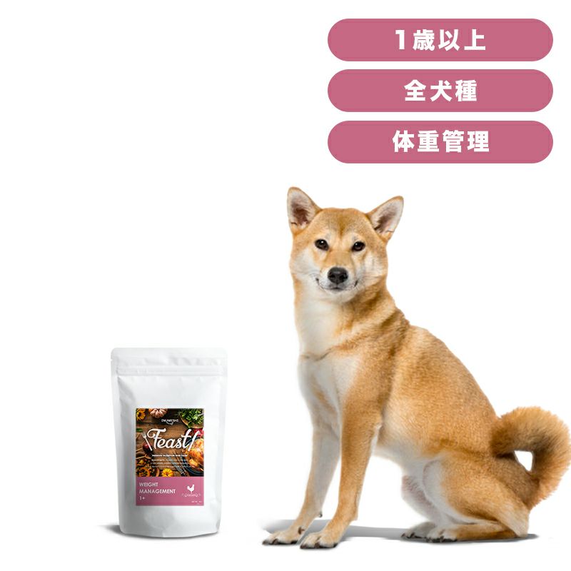 INUMESHI　フィースト　体重管理用　1歳以上　全犬種用　1kg